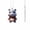 A, variant on Cute Animal Keychain,2D Flat Acrylic Key Ring Craft,Hanging Pendant Charm Accessories for Tote Bag Backpack