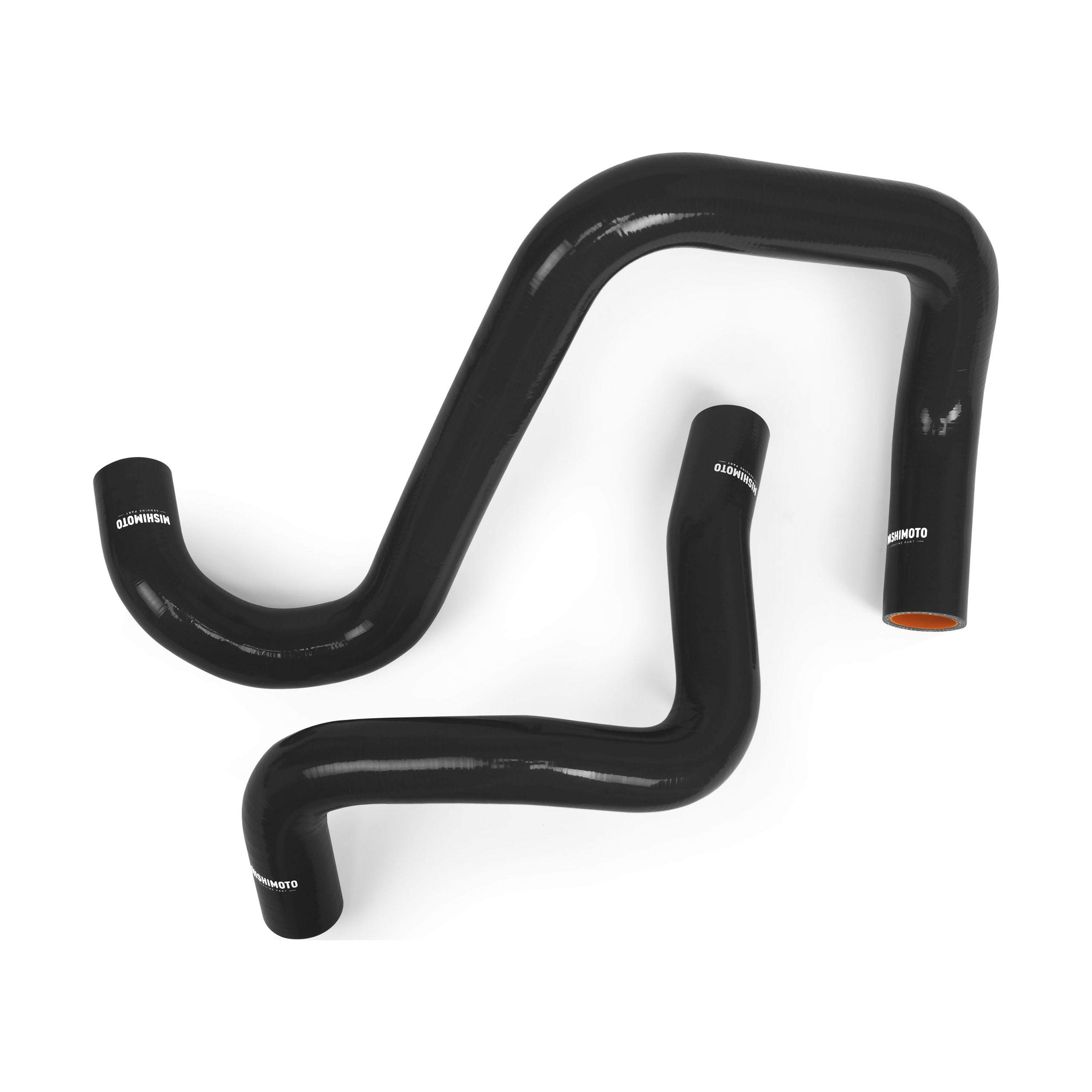 Mishimoto MMHOSE-WR6-12BK Silicone Radiator Hose Kit Compatible With Jeep Wrangler JK 2012-2018 Black