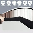 thumbnail image 4 of Continental Sleep - Leg Pillow , Foam Wedge- Improves Blood Circulation, Relieves, 21" x 23" x 7", White, 4 of 6