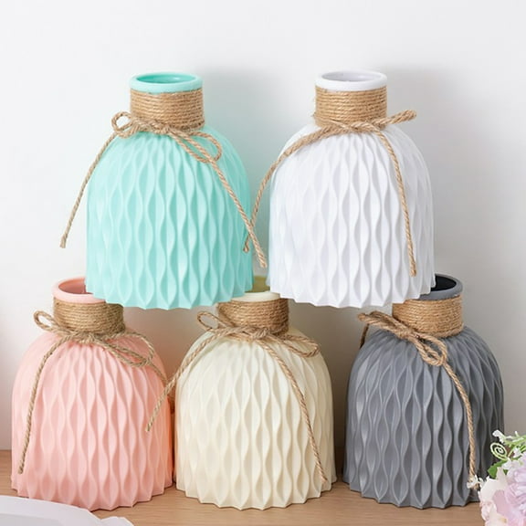 Travelwant Flower Vase , Small Vases, Rustic Home Décor, Modern Farmhouses, Ideal Shelf Décor, Table Décor, Bookshelf, Mantle, Entryway, Kitchen, Office or Living Room Decor