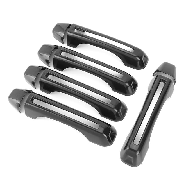 10 unids/set ABS cubierta de manija de puerta Exterior ajuste para Jeep Wrangler JL 2018 +
