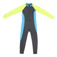 thumbnail image 1 of Bañador deportivo acuático para niños protección solar elástica para niños traje de baño con cremallera manga larga de una pieza para niños para navegar ANGGREK Otros, 1 of 8