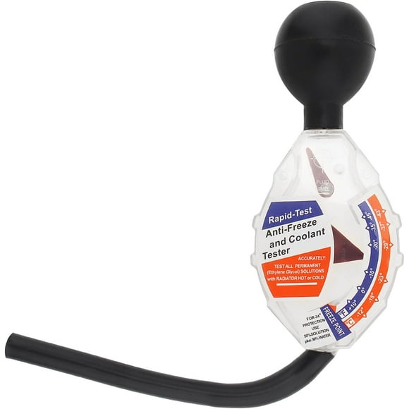 FYBTO Antifreeze Hydrometer and Coolant Tester Accessory, Automotive Antifreeze Tester for Car Battery Liquid Densitometer 6/12/24V Ethylene Glycol Coolant °C and °F Display, Dial Type-0628