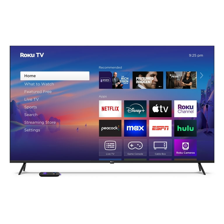 Roku Smart TV 2025 – 65-Inch Select Series, 4K HDR TV – Roku TV