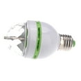 thumbnail image 5 of Monyance LED party Light E27 3W AC85-260V 3-LED Full Color Rotating RGB LED Spot Lamp Light Bulb LED Party Light(4.72X2.36X2.36Inches), 5 of 7