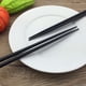 thumbnail image 3 of 5 pares de palillos de estilo japonés, antideslizantes, reutilizables, para sushi., 3 of 5