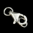 thumbnail image 5 of 2pcs 925 Sterling Lobster Clasp Open Jump s for Making, 5 of 8