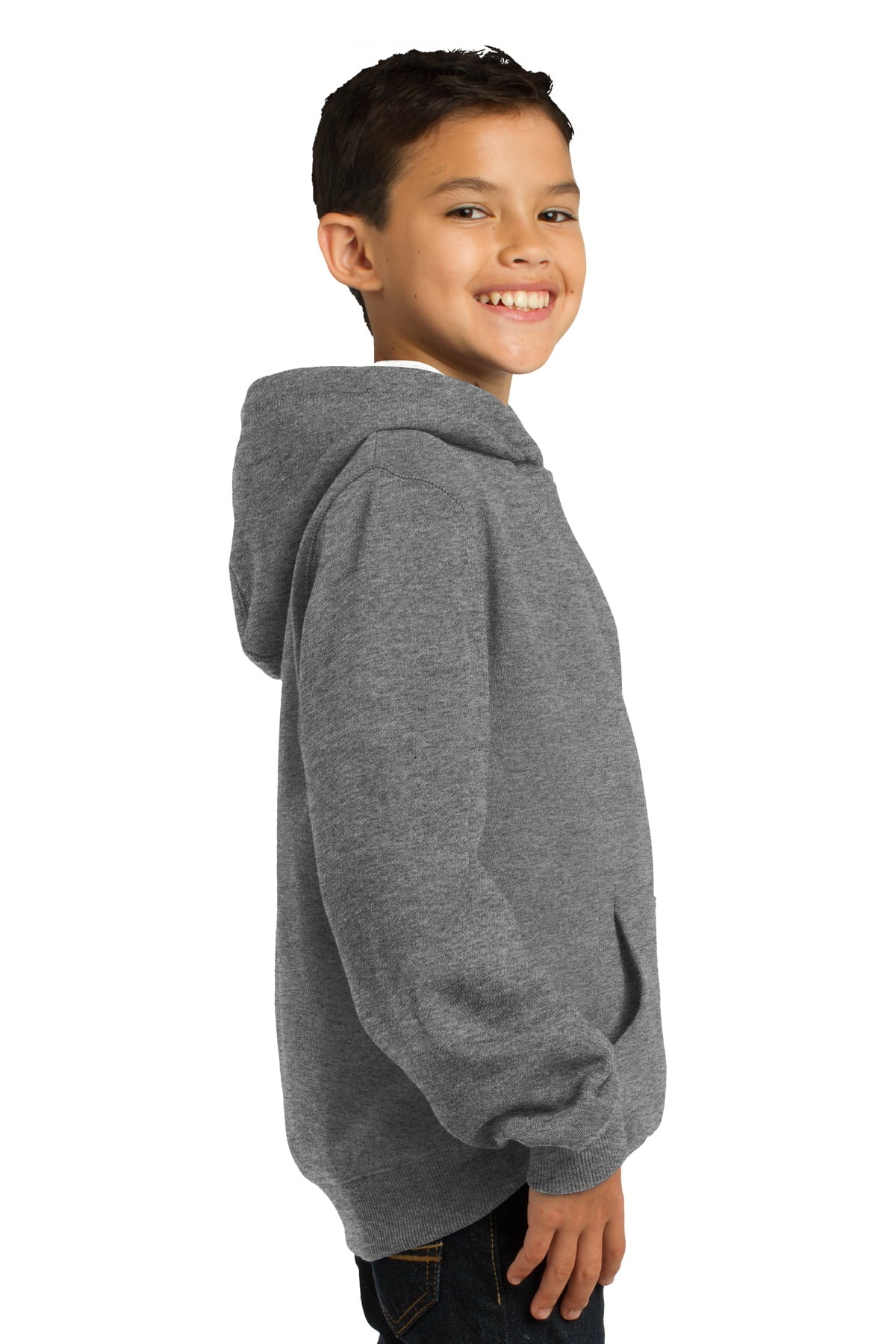 Sport-Tek Youth Pullover Hooded Sweatshirt - Walmart.com