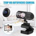 thumbnail image 2 of Webcam HD 720P avec Microphone - Plug and Play, Angle Réglable, Grand Compatibilité - pour Vidéoconférence Informatique, 2 of 8