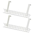 thumbnail image 1 of ClosetMaid Over the Door Durable Wire Rack for Hanging Storage, White (2 Pack), 1 of 3