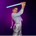 thumbnail image 4 of Nerf Rumi's Four Tiger Sword KPop Demon Hunters Foam Blade 24 inches Ages 6 and Up, 4 of 11