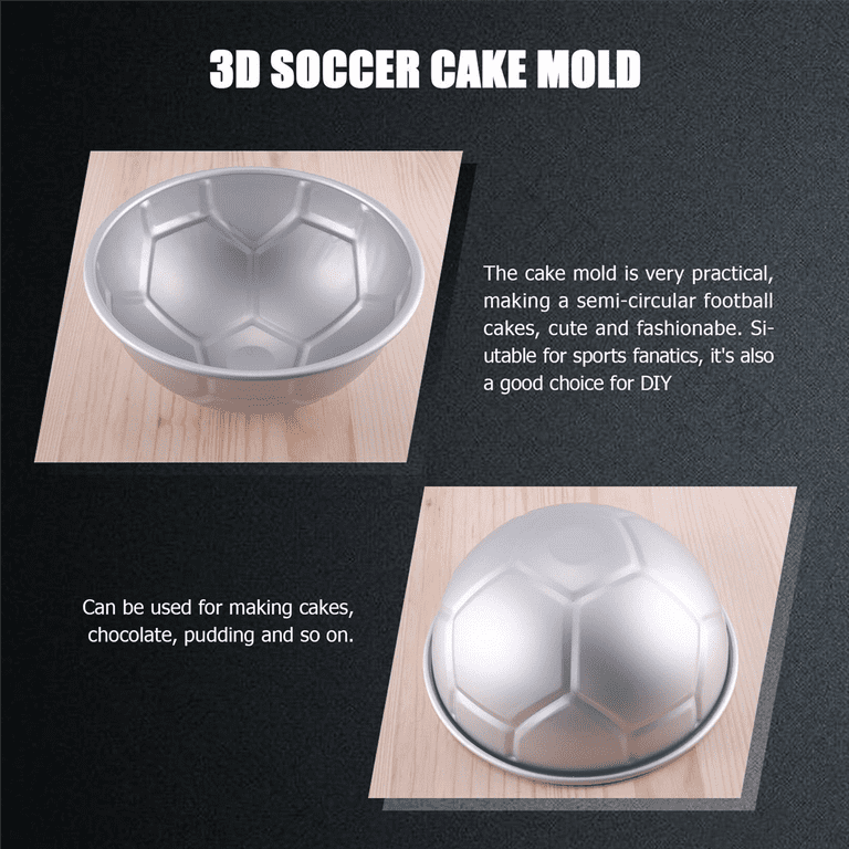 Football Shape Aluminium Cake Mould