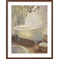 thumbnail image 2 of Art.com Guest Bathroom II Art Print by Elizabeth Medley, Brown Frame Wall Art, 23" x 29", 2 of 5