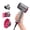 Gray, variant on BABONIR 1875W High-Speed Dryer, 110000 RPM Motor, Ionic/Plasma Tech, 3 Nozzles + 5 Heat/2 Speed + Cool Shot, Compact Lightweight for Home/Travel/Salon, Pink