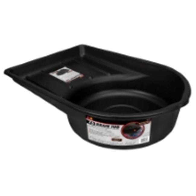 Performance Tool W4072 Black 7.5 gal Extra Large Portable Oil Drain Pan
