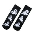 thumbnail image 2 of Hot Sales Ankle Socks Under $2 GIJNRIUIUA Black Crew Socks Halloween Women Scary Bat Pumpkin Cat Coral Fleece Soft Socks Athletic Socks, 2 of 6