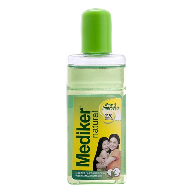 Mediker Huile Capillaire Antipeluches, 50 ml (Lot de 5)