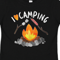 thumbnail image 4 of Inktastic I Love Camping- Campfire, Hot Dog, Marshmallows Boys or Girls Toddler T-Shirt, 4 of 5