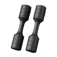 thumbnail image 2 of LOVIVER 2 Pieces Adjustable Dumbbells Multifunctional Fitness Equipment for Exercise Black, 2 of 8
