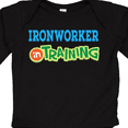 thumbnail image 4 of Inktastic Future Ironworker in Training Boys or Girls Long Sleeve Baby Bodysuit, 4 of 5