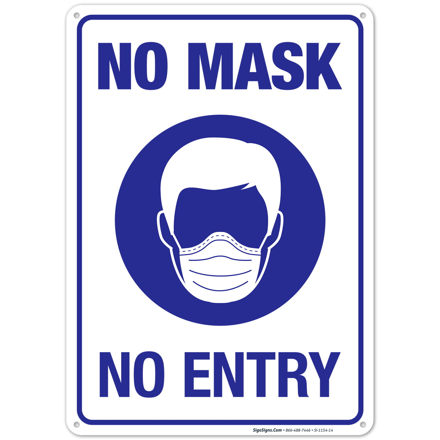 No Mask Required Sign Free Printable