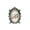 Green, variant on Classical Oval Picture Frame With Pearls And Crystal Decoration Ornate Antique Metal Photo Frame For Tabletop Display