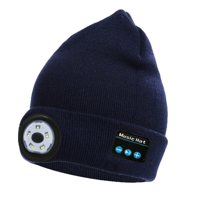 Auricular Bluetooth tapa de la lámpara led Iluminación de funcionamiento nocturno al aire libre Luz de advertencia intermitente azul roja MFZFUKR BST2001054-2