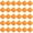 Orange, variant on Yihuala Pack Of 30 High Visibilities Fishing Float For Walleye Trout Bass With Slow Rotating Action Fishing Bobbers Buoys