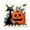 02_GhostPumpkinDigital_18x18in, variant on Halloween Pillow Covers Ghost Pumpkin Digital Print Spooky Throw Pillow Cases Decorative Cushion Covers Soft Home Decor for Sofa by OVFUIZ