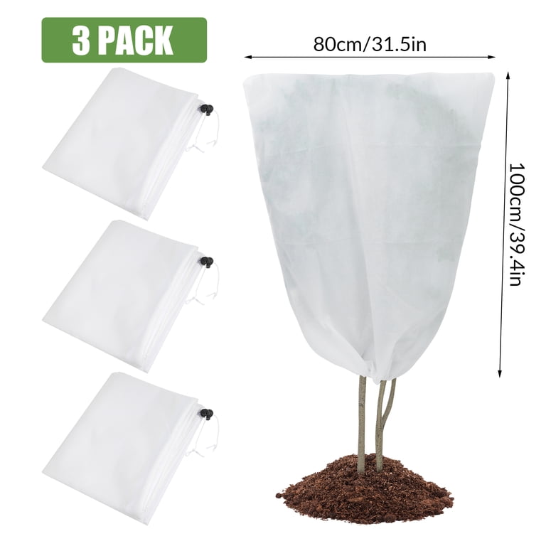 Plant Frost Protection Covers, 3 Pack, 40x31 Inches photo 5