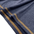 thumbnail image 6 of FRSASU Men's Henley Shirts Short Sleeve Casual Basic T-Shirts Fashion Classic Lightweight Button Tee Tops Dark Blue, 6 of 7