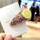 thumbnail image 2 of 5 Pcs Glitter Hair Colored Quicksand Transparent Fruit Hair Clips Sweet Girls Barrettes Hair Accessories (6x3cm), 2 of 4