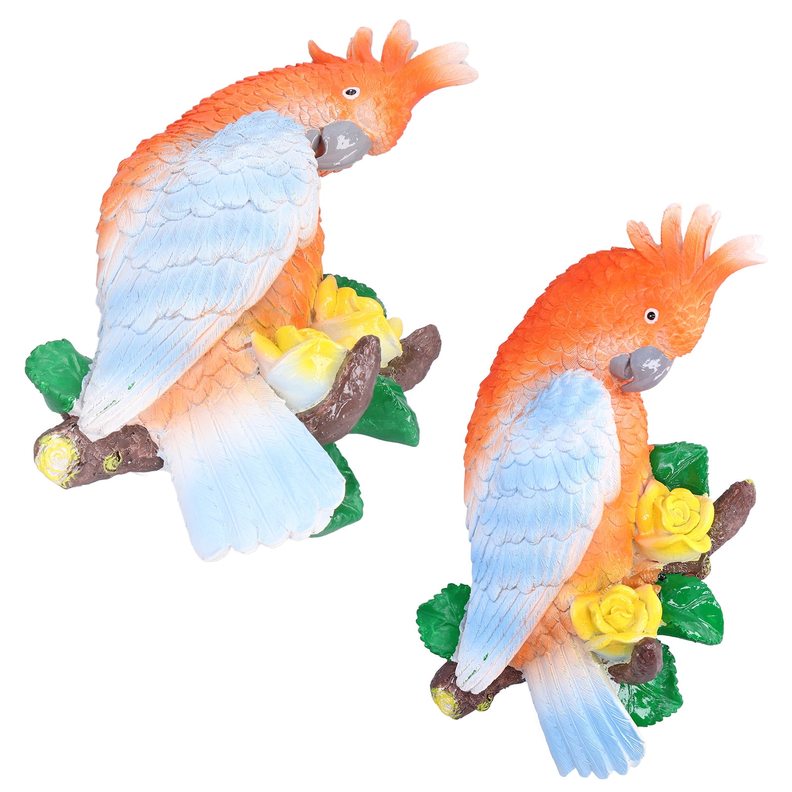 Mgaxyff Cockatoo Sculptures,Cockatoo Decoration,Cockatoo Ornaments