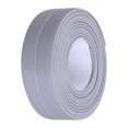 thumbnail image 1 of Dalazy Sealing Strips PVC Colorful Wall Sticker Smooth Self Adhesive Tape Toilet Corner Windows Bathroom Kitchen Sink Restaurant 3.2m*2.2cm Gray, 1 of 6