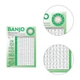 thumbnail image 2 of Tabla de acordes de banjo Ayuda de aprendizaje Diapasón de banjo Notas para instrucciones para principiantes, 2 of 5