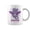 Light Blue, variant on Cute Kawaii Vampire Cat Halloween Coffee Mugs