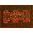 thumbnail image 1 of Ahgly Company Indoor Rectangle Persian Yellow Traditional Area Rugs, 7' x 10', 1 of 4