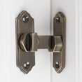 thumbnail image 4 of 90 Degree Stainless Door Latch Sliding Screen Door Latch Barn Door Lock Hasp, 4 of 8