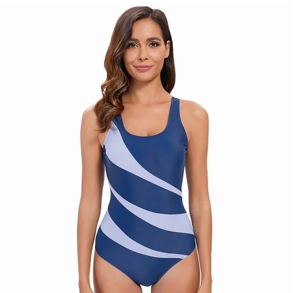 Top-kevin Women's One Piece Boyleg Swimsuits Full Coverage Athletic Bathing Suits Modest Swimwear for Water Aerobics