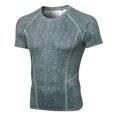 thumbnail image 1 of Hombres Camisas deportivas Camiseta de manga corta O cuello Secado rápido Rendimiento Atlético Gimna Abanopi Camiseta deportiva, 1 of 7