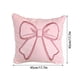 thumbnail image 3 of Funda de Almohada con Lazo Rosa para San Valentín, 3 of 6