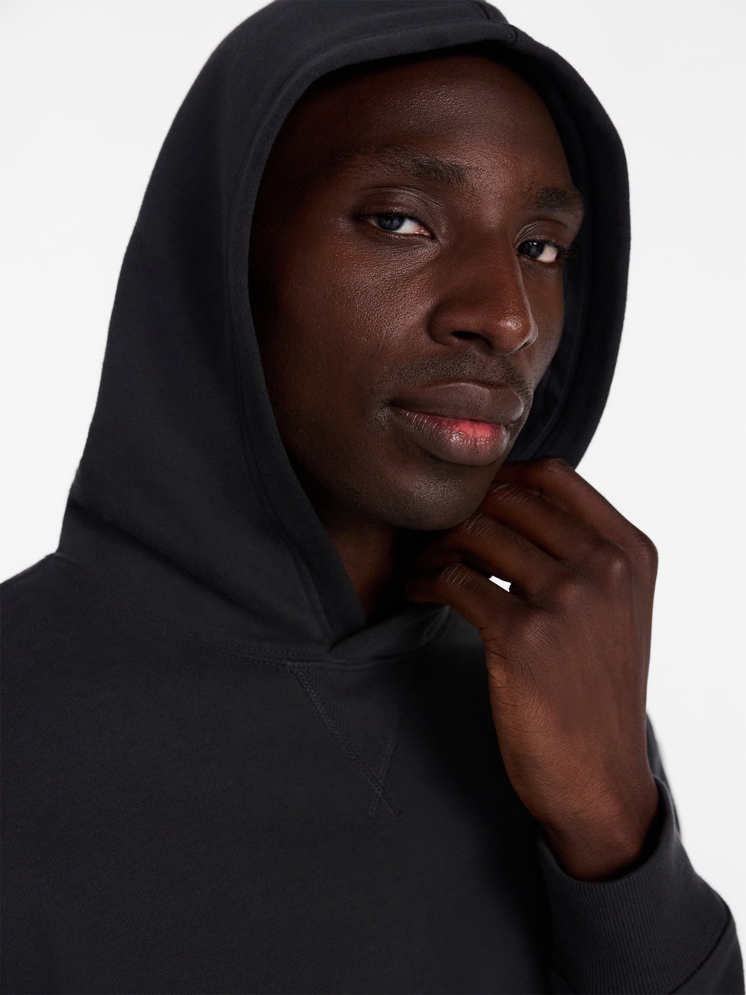 George Men's and Big Men's Fleece Hoodie Jacket, Sizes S-3XL