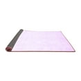 thumbnail image 2 of Ahgly Company Indoor Square Solid Purple Modern Area Rugs, 3' Square, 2 of 4