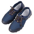 thumbnail image 4 of Zapatos de malla para hombre, transpirables, ligeros, para escalada, informales, para exteriores, antideslizantes, para verano, color azul 42, 4 of 14