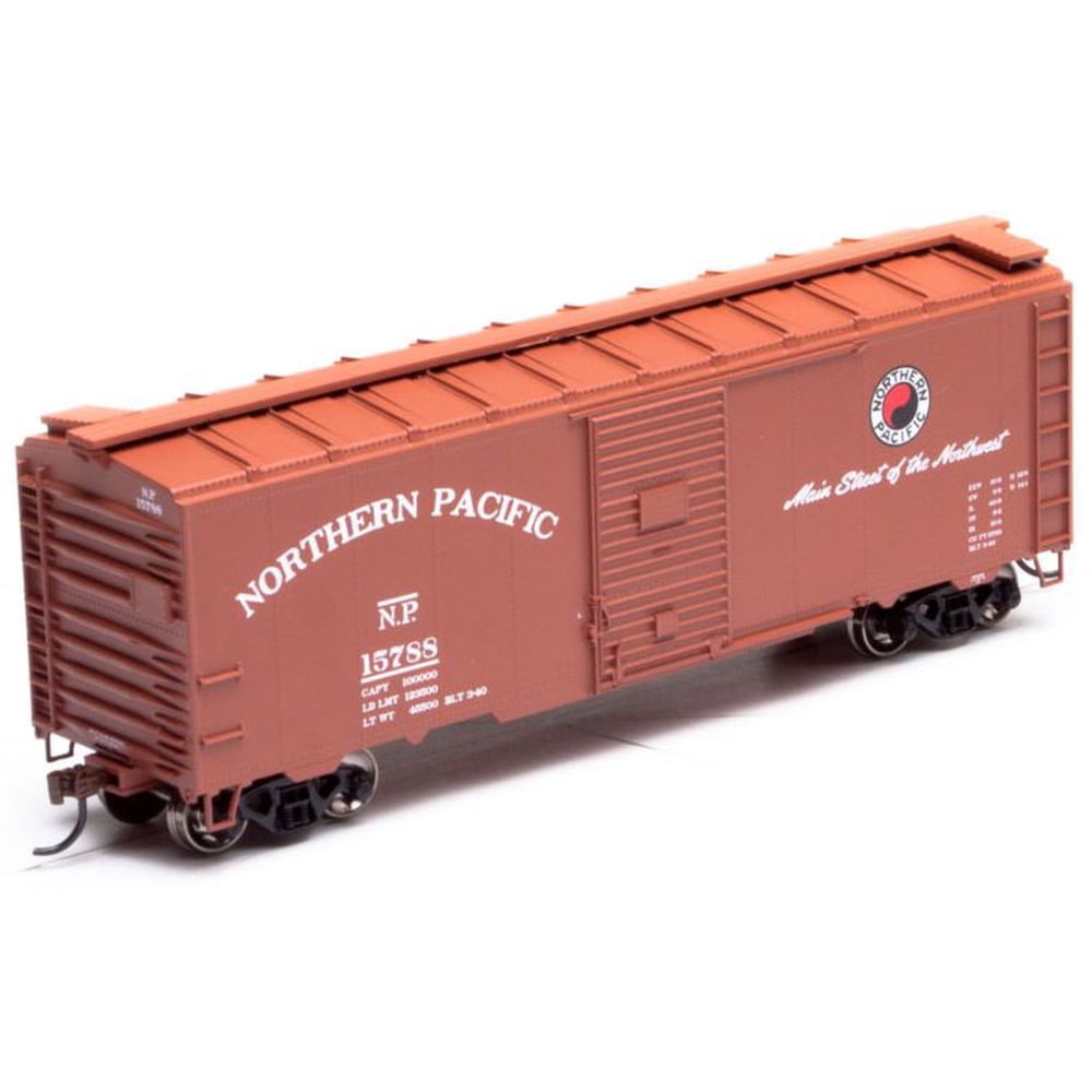 Athearn HO Scale 40ft Youngstown Door Box Car Northern Pacific/NP