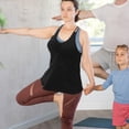 thumbnail image 4 of UPGRATOR Top Deportivo Negro Para Yoga Con Transpirable Y Secado Para Mujer, 4 of 8
