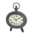 thumbnail image 1 of Jeco HD-C015 Copper Oval Metal Table Clock, 1 of 1