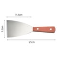 thumbnail image 2 of WEUVEB 3Pack Stainless Steel Kitchen Utensils for Teppanyaki Cooking Steak in Home Cooking, 2 of 6