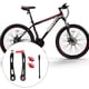 thumbnail image 5 of Eigraketly Pinza de freno para bicicleta en V, accesorios para ciclismo, accesorios modificados, aleación de aluminio, Kit de frenado de brazo largo, Ciclismo Negro Eigraketly OD023869-01, 5 of 6