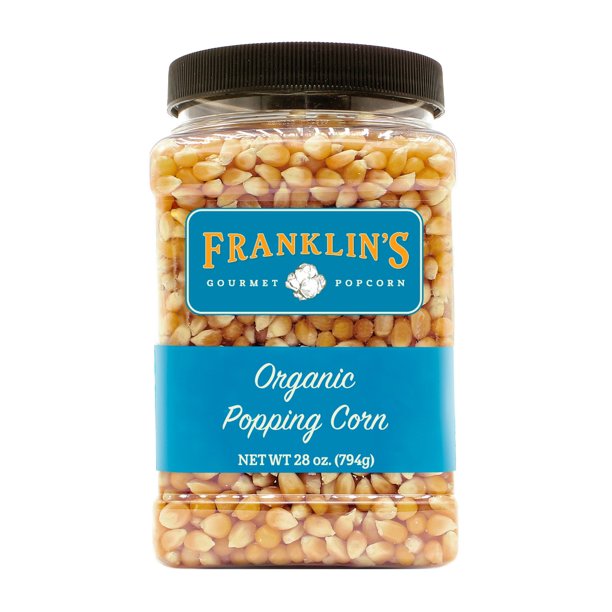 Franklin's Gourmet Popcorn Organic Popping Kernels, 28oz